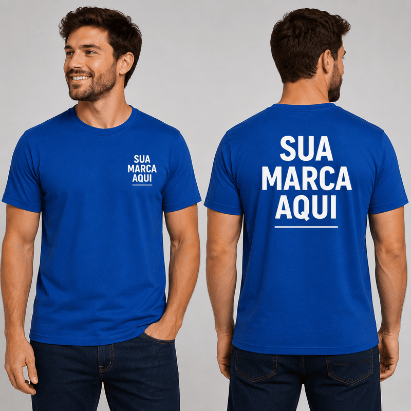 Camiseta Algodão Personalizada