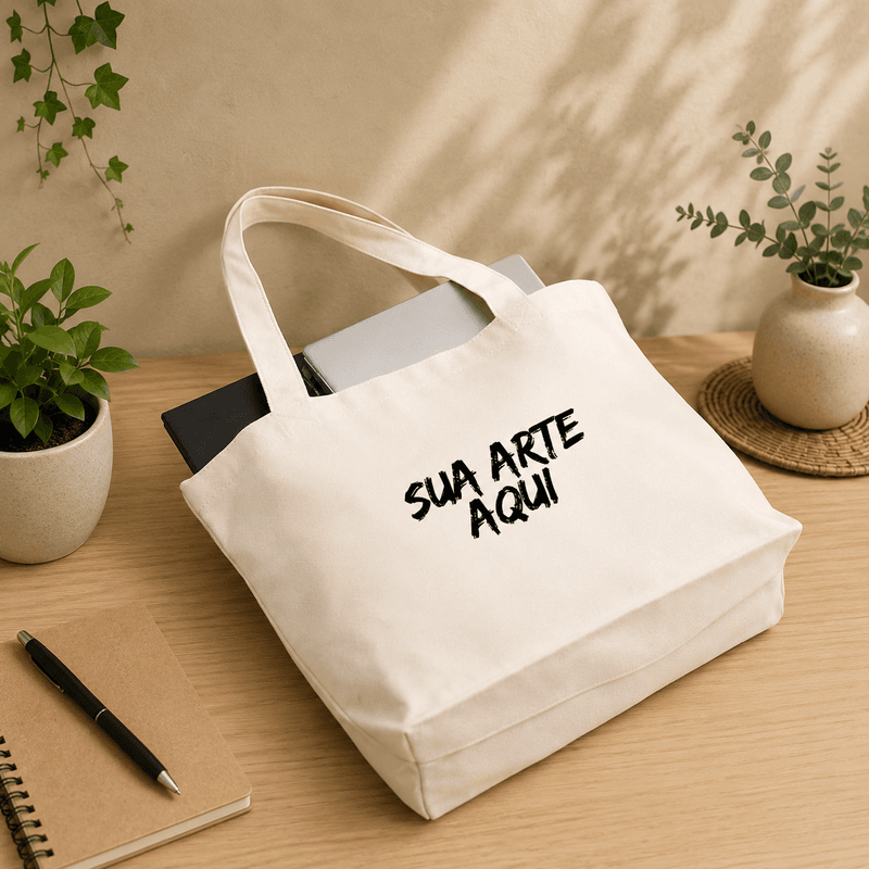 Sacola de Lona 32x43 Personalizada