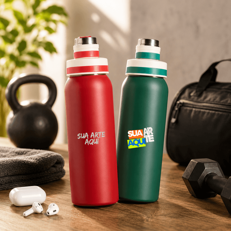 Garrafa Inox 800ml Personalizada
