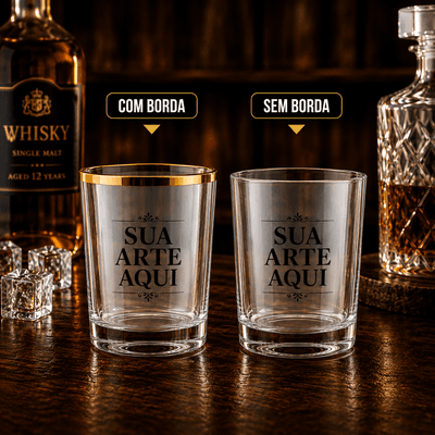 Copo Whisky 330ml Personalizado