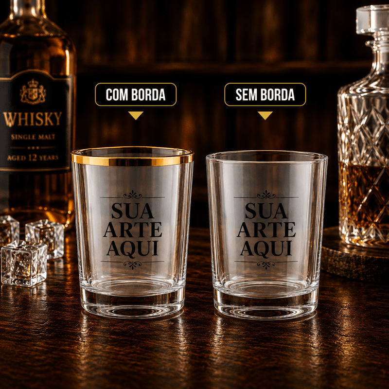Copo Whisky 330ml Personalizado