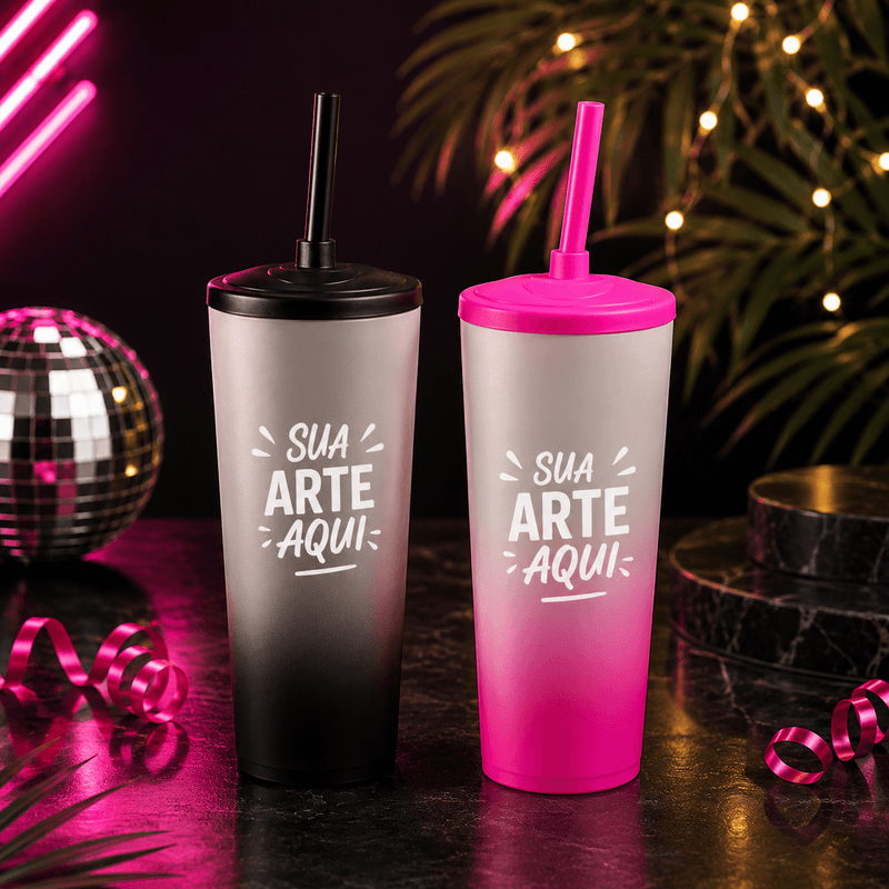 Long Drink 340ml Degradê Tradicional Personalizado
