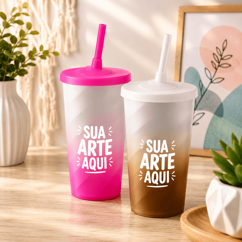 Twister 550ml Degradê Tradicional Personalizado