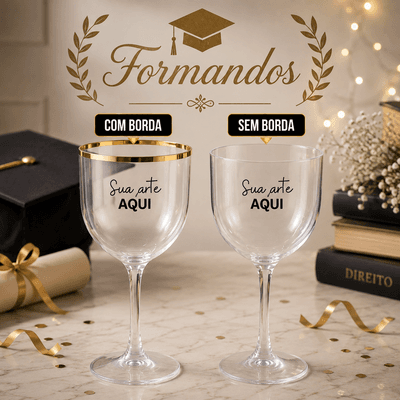 Taça de Gin 550ml Personalizada