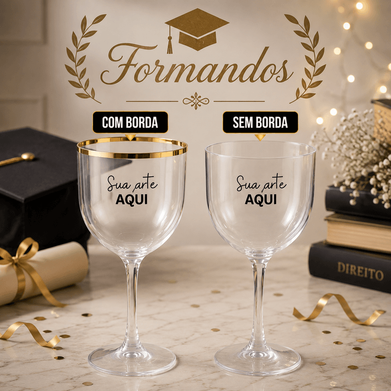 Taça de Gin 550ml Personalizada