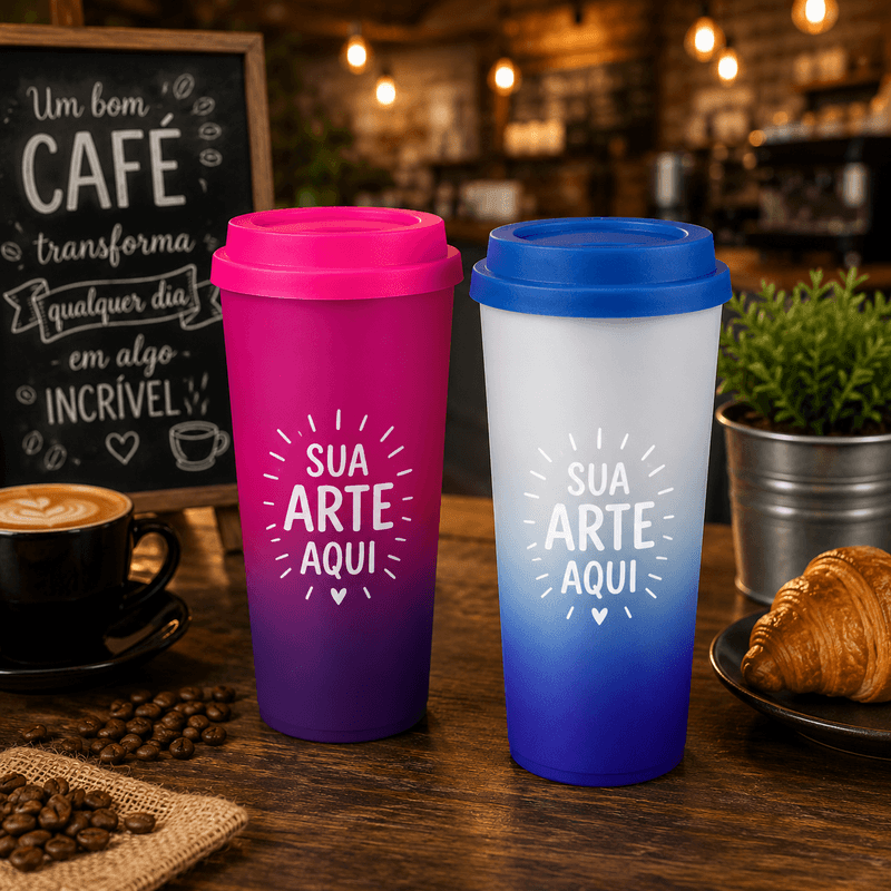 Eco 600ml Degradê Bucks Personalizado