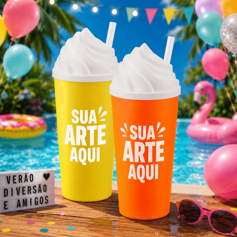 Eco 600ml Chantilly Personalizado