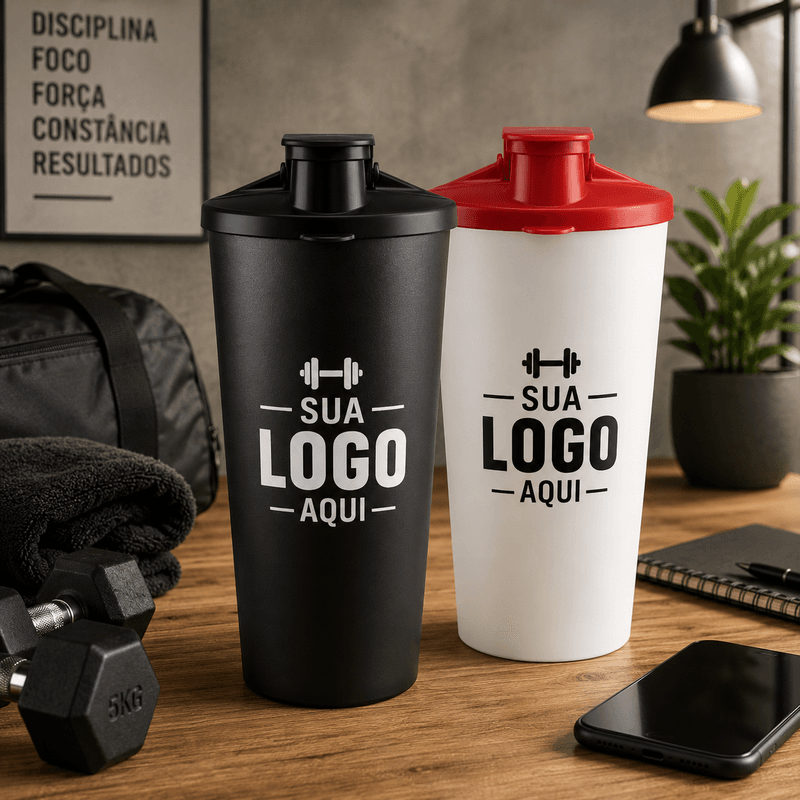 Copo Eco 600ml com tampa Shake Personalizado