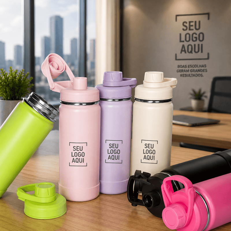 Garrafa Térmica 550ml Personalizada