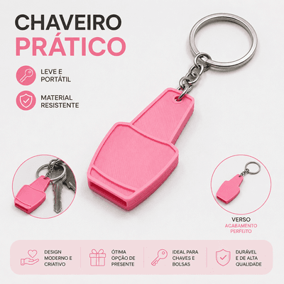 Chaveiro Abridor de Lata Formato Esmalte