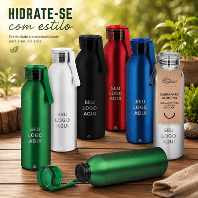 Garrafa Alumínio 640ml Personalizada