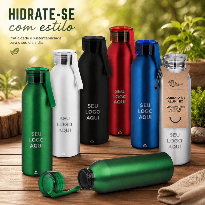 Garrafa Alumínio 640ml Personalizada