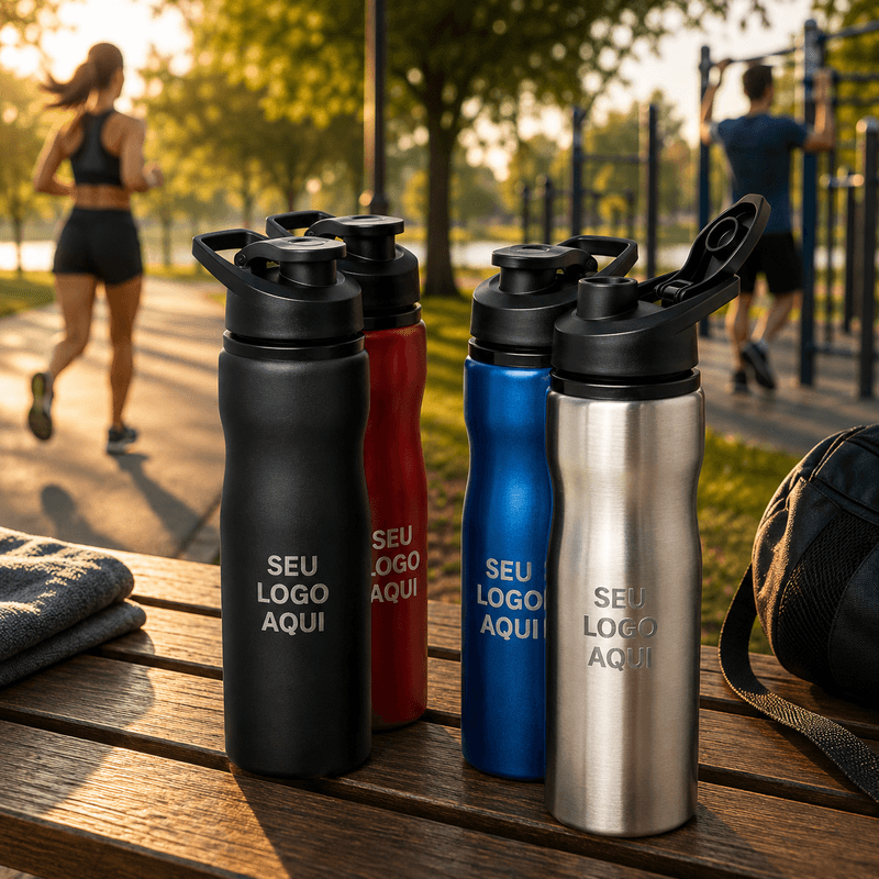 Squeeze Inox 750ml Personalizado