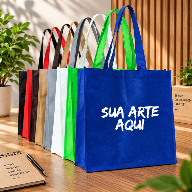 Sacola TNT com Bolso 40×35 Personalizada