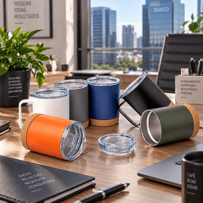 Caneca Térmica 400ml Personalizada