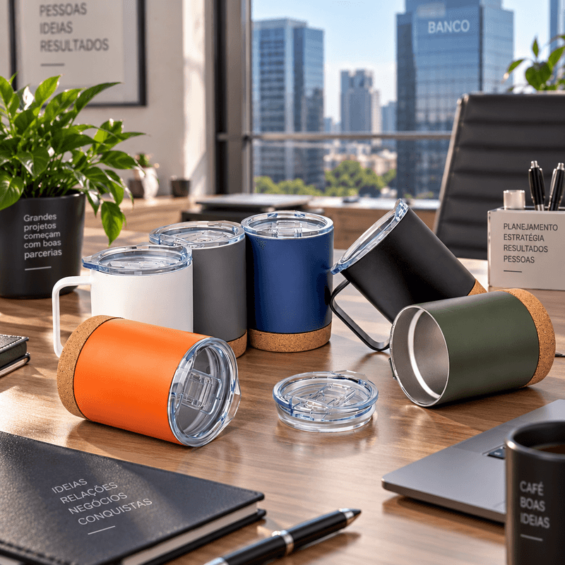 Caneca Térmica 400ml Personalizada