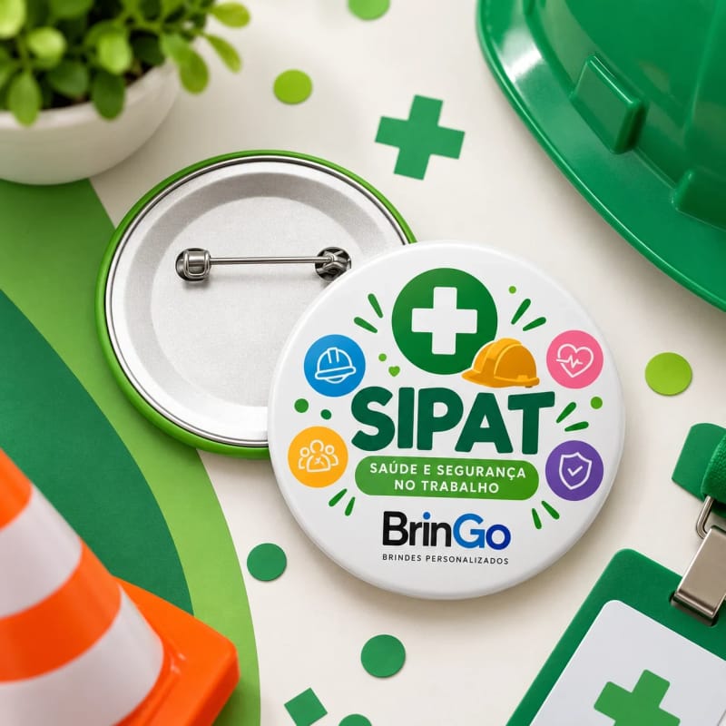 Botton c/ Alfinete Personalizado
