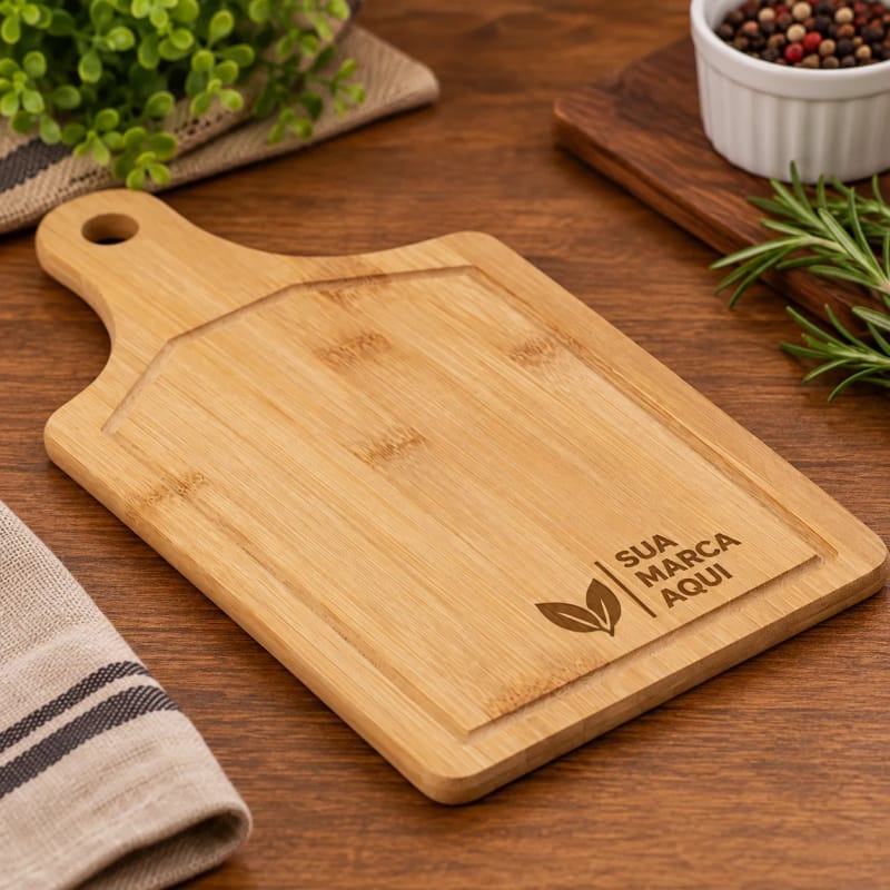 Tábua de Corte com Canaleta Personalizada