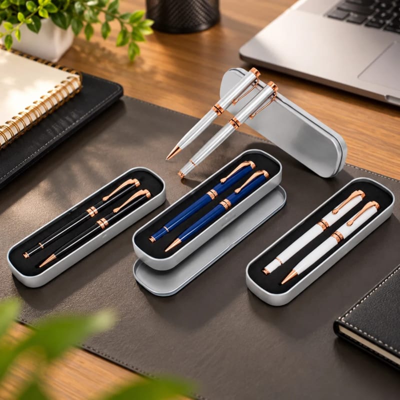 Conjunto Canetas Executivas Personalizadas