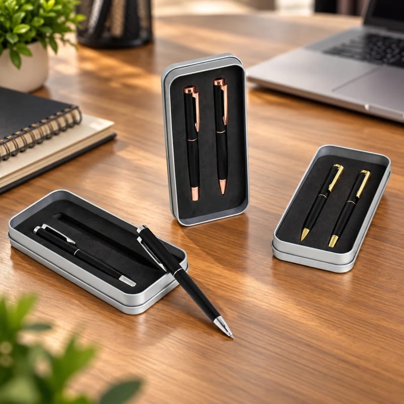 Kit Canetas Executivas Personalizadas
